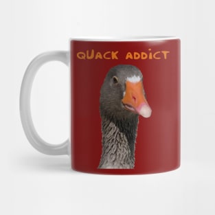 Quack Addict Pet Duck Lover Humor Mug